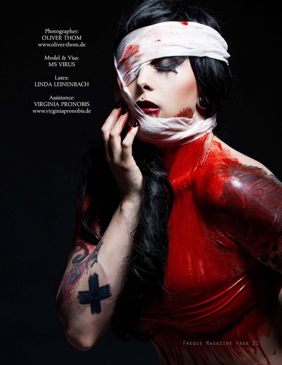 BLOODDIMENSIONS Freque Magazine MAY 2015